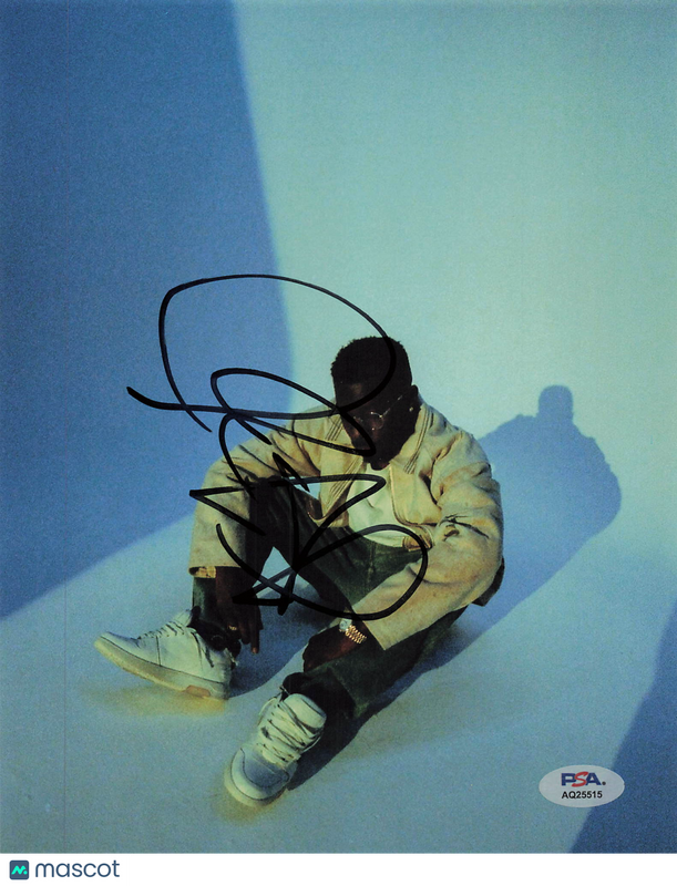 Isaiah Rashad Signed 8x10 Photo PSA Autographed