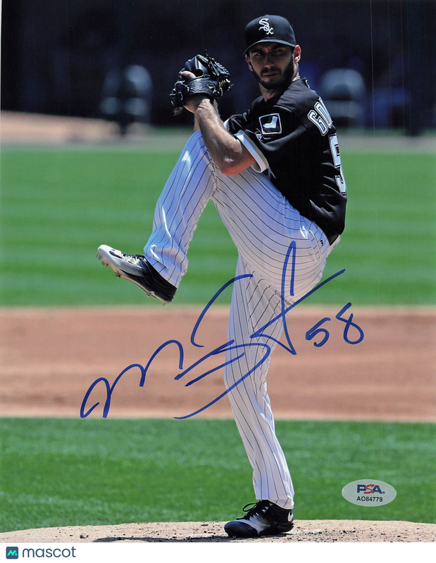 Miguel Gonzalez Chicago White Sox Signed 8x10 Photo PSA