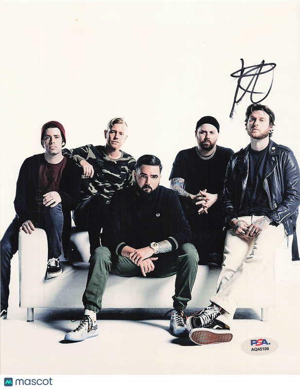 Neil Westfall of A Day to Remember Signed 8x10 Photo PSA Autographed