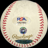 David Eckstein Signed MLB Baseball PSA St. Louis Cardinals