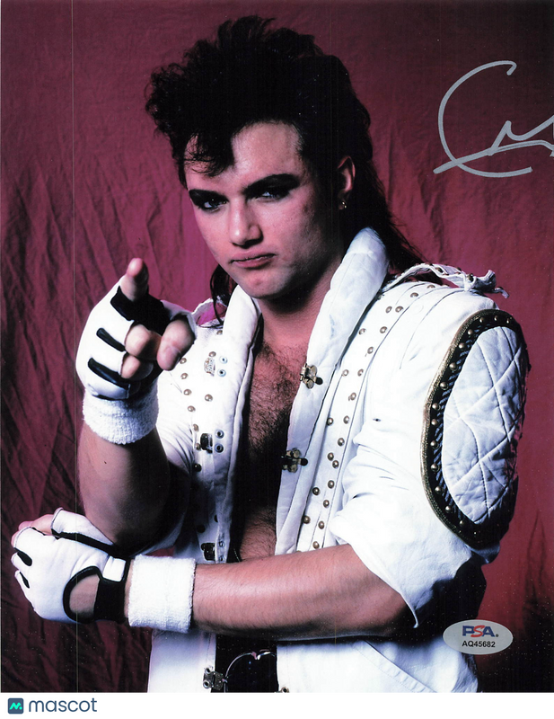 Geoff Tate Signed 8x10 Photo PSA Autographed