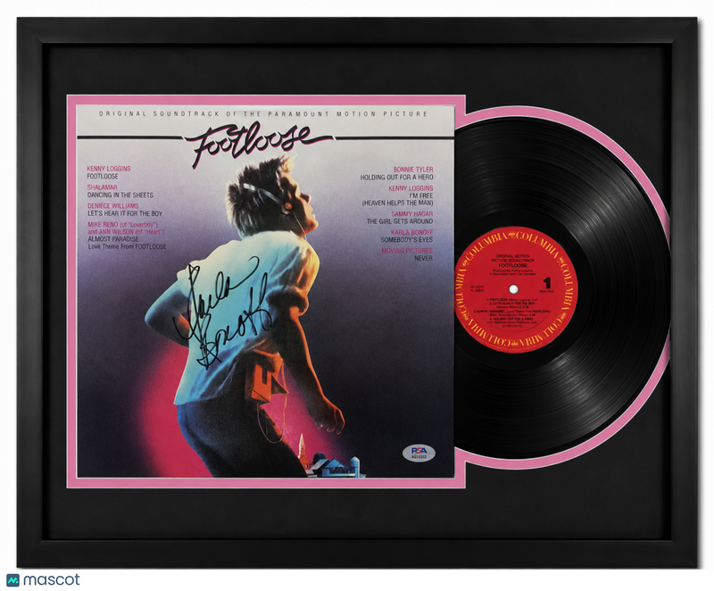 Karla Bonoff Signed Footloose Custom Framed Vinyl Album PSA Auth