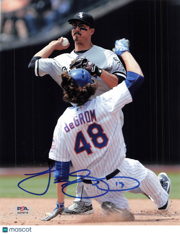 Tyler Saladino Chicago White Sox Signed 8x10 Photo PSA