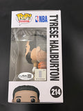 Tyrese Haliburton Signed Funko Pop #214 JSA Encapsulated Autographed Pacers