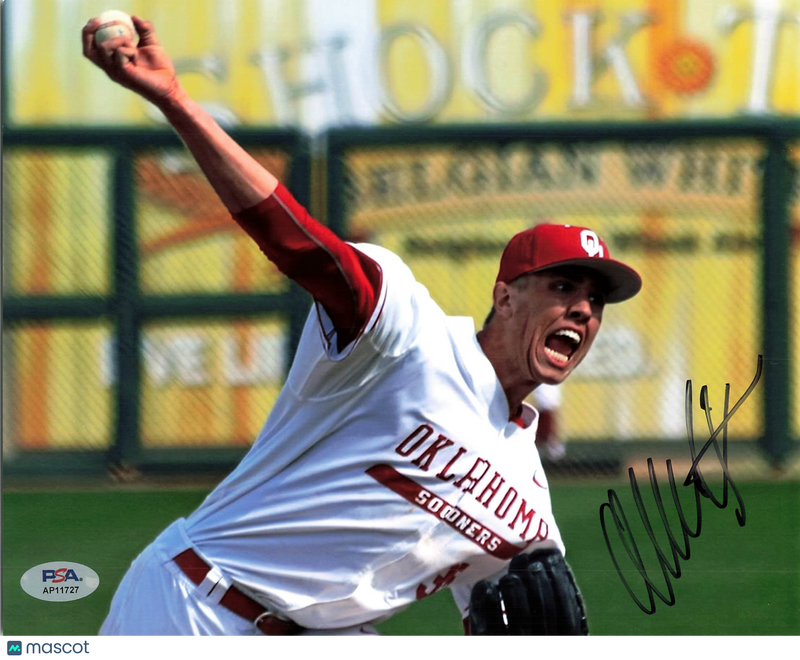 Alen Hanson Oklahoma Sooners Signed 8x10 Photo PSA