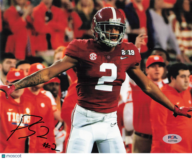 Patrick Surtain II Signed 8x10 Photo PSA Alabama Crimson Tide