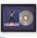 Katy Perry Signed 143 Framed Display CD Album JSA Autographed