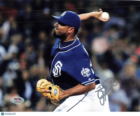 Ernesto Frieri San Diego Padres Signed 8x10 Photo PSA