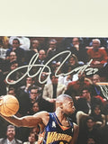 Jason Richardson Golden State Warriors Signed Basketball 11x14 Photo BAS