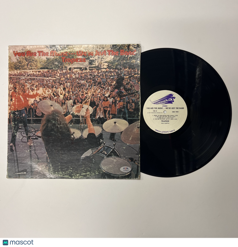 Glenn Hughes Signed You Are the Music...We're Just the Band Vinyl Album PSA