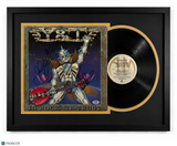 Dave Meniketti Signed In Rock We Trust Custom Framed Vinyl Album PSA