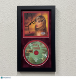 Taylor Swift signed The Life of a Showgirl Framed Display CD Album PSA Auto