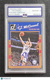 2016-17 Panini Donruss Basketball #4 T.J. McConnell Signed Card Auto 10 PSA Slab