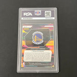 2021-22 Panini Prizm #7 Jonathan Kuminga Instant Impact Rookie signed card PSA