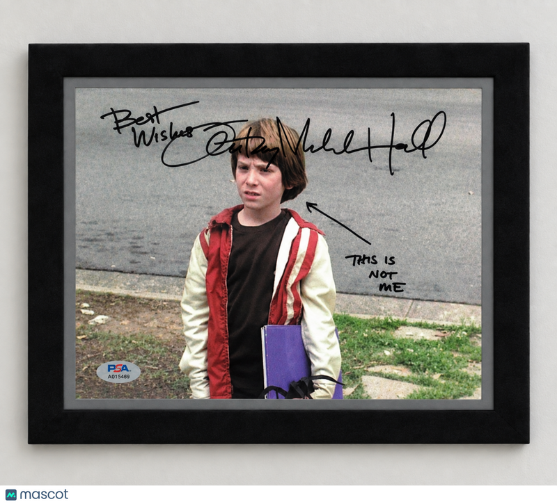 Anthony Michael Hall Signed 8x10 Framed Photo PSA Autographed