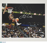 Jason Richardson Golden State Warriors Signed Basketball 11x14 Photo BAS