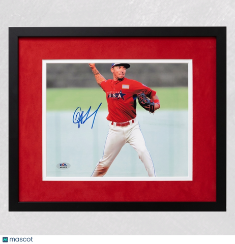 J.P. Crawford Seattle Mariners Signed 11x14 Custom Framed Photo PSA