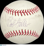 Bob Feller Signed MLB Baseball PSA Cleveland Indians
