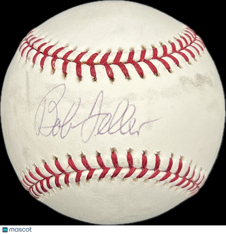 Bob Feller Signed MLB Baseball PSA Cleveland Indians