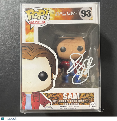 Jared Padalecki Signed Sam Winchester Supernatural Funko Pop! #93 PSA
