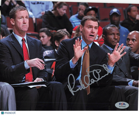 Rick Carlisle Signed Photo PSA Indiana Pacers