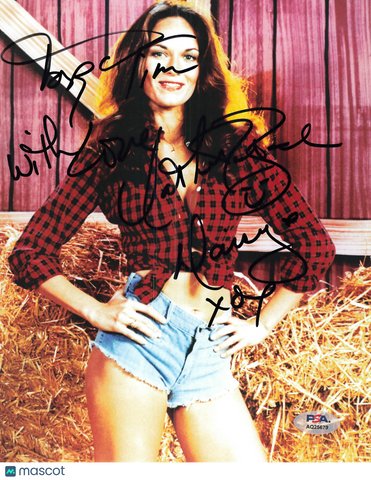 Catherine Bach 8x10 Photo PSA Autographed
