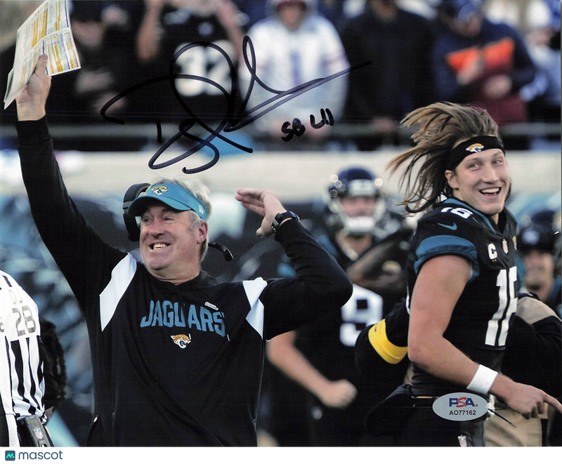 Doug Pederson Signed photo PSA Jacksonville Jaguars