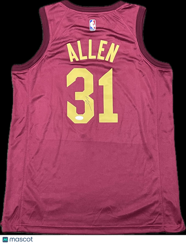Jarrett Allen Signed Cleveland Cavaliers Jersey PSA