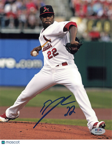 Edwin Jackson Signed 8x10 Photo PSA St. Louis Cardinals