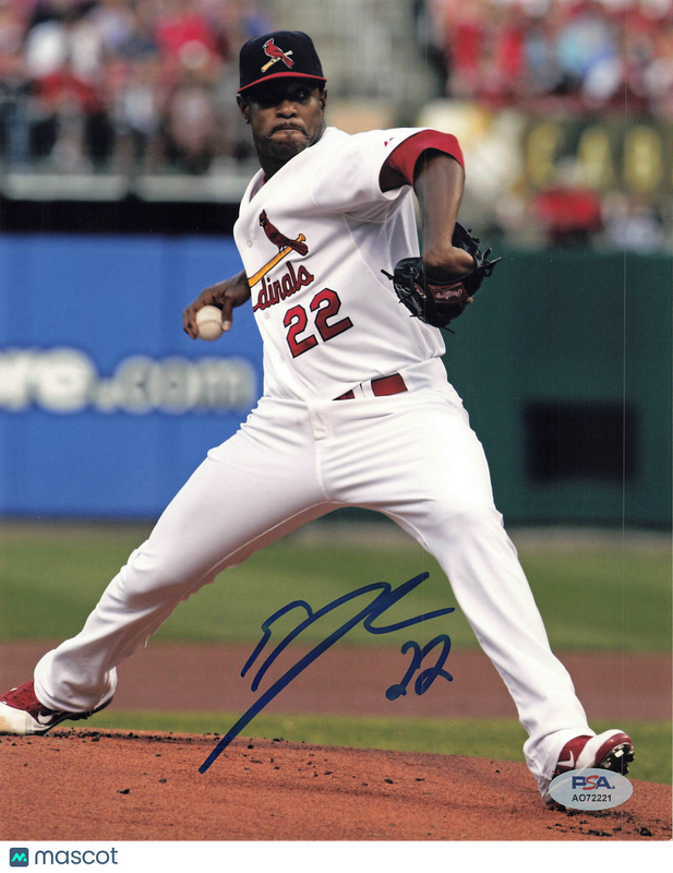 Edwin Jackson Signed 8x10 Photo PSA St. Louis Cardinals