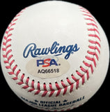 MJ Melendez Signed Baseball MLB PSA