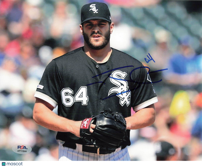 Josh Osich Chicago White Sox Signed 8x10 Photo PSA