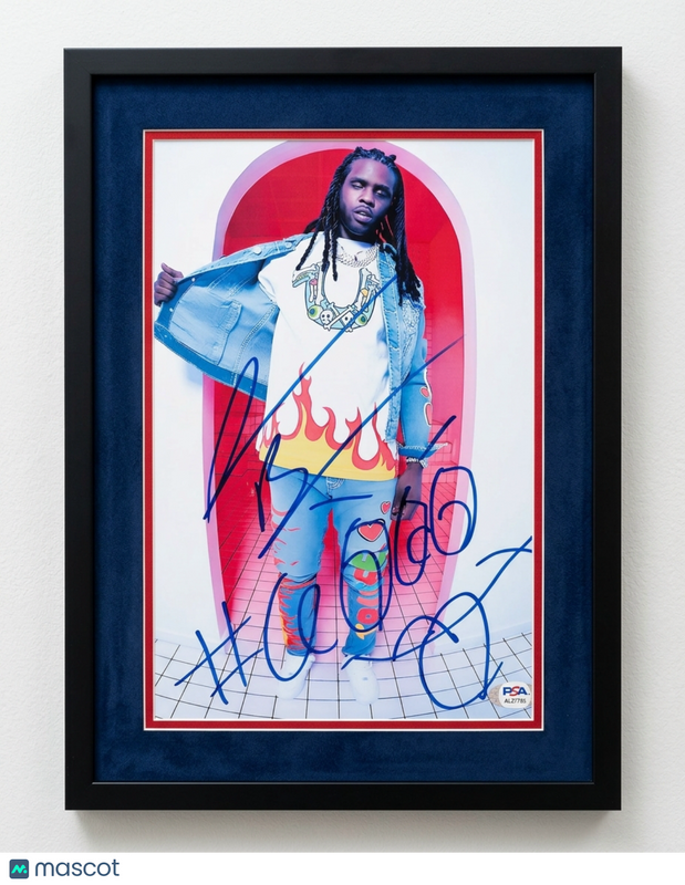 Chief Keef Signed Photo Framed PSA Autographed 11x14