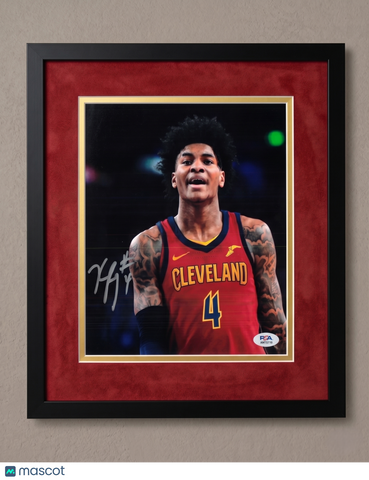 Kevin Porter Cleveland Cavaliers Signed Basketball 8x10 Custom Framed Photo PSA