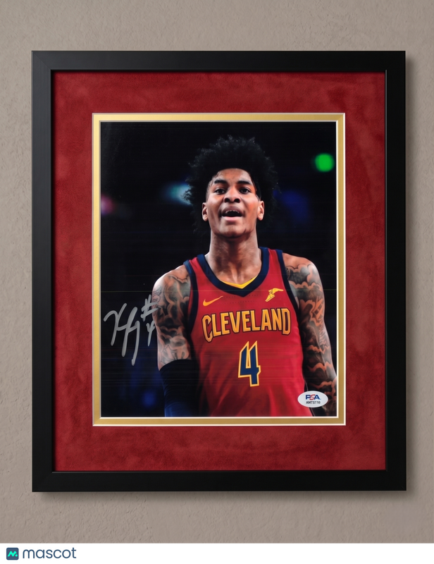 Kevin Porter Cleveland Cavaliers Signed Basketball 8x10 Custom Framed Photo PSA