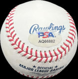 Don Baylor Chicago Cubs Signed Baseball MLB PSA
