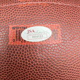 Bruce Matthews Tennessee Titans Signed Football JSA Autographed
