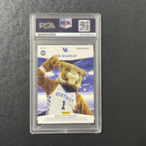 2020 Panini Contenders Draft Picks#19 Riley Gaines Signed Card Auto PSA Slabbed Wildcats