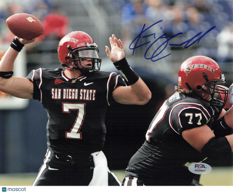 Kevin O'Connell Signed San Diego State Aztecs Football 8x10 Photo Autographed