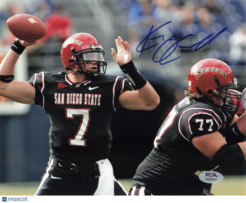 Kevin O'Connell Signed San Diego State Aztecs Football 8x10 Photo Autographed