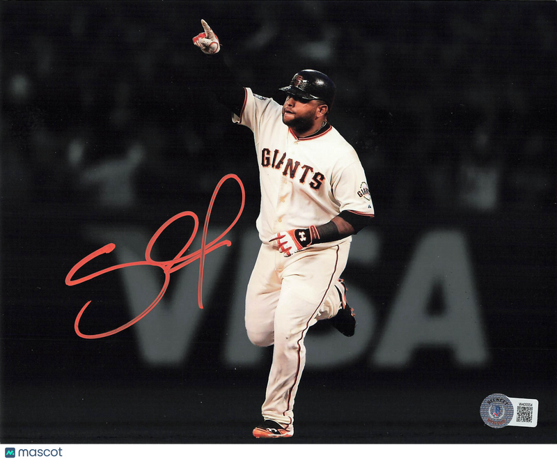 Pablo Sandoval San Francisco Giants Signed 8x10 Photo BAS