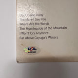 Johnny Mathis Signed Up, Up and Away Vinyl Album PSA