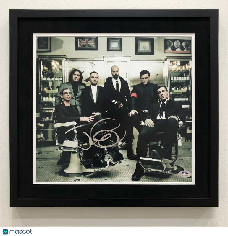 Till Lindemann Signed 11x14 Custom Framed Photo PSA/DNA autographed Rammstein