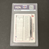 2022 Topps Series 1 #106 Pavin Smith signed card PSA