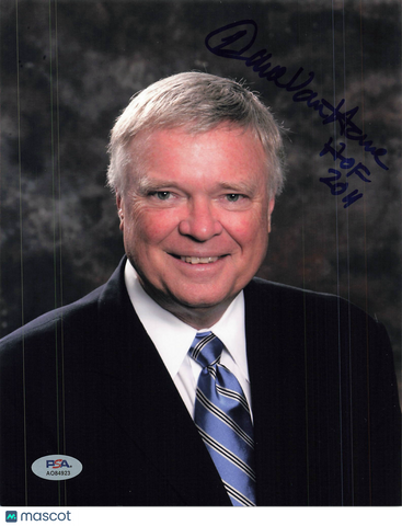 Dave Van Horne Signed 8x10 Photo PSA