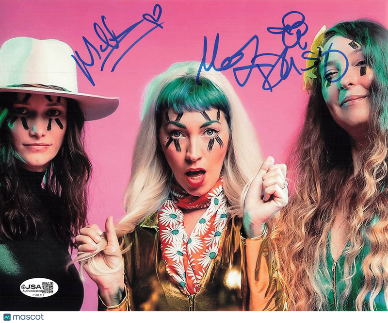 Meta Dead, Daisy Dead, McQueen Dead Signed 8x10 Photo JSA Auto