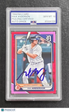2024 Topps Bowman Prospects #BP-128 235/299 Max Anderson Signed Card Auto PSA