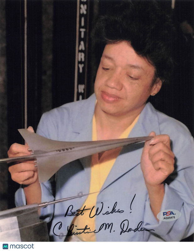 Christine Darden Signed 8x10 Photo PSA Autographed