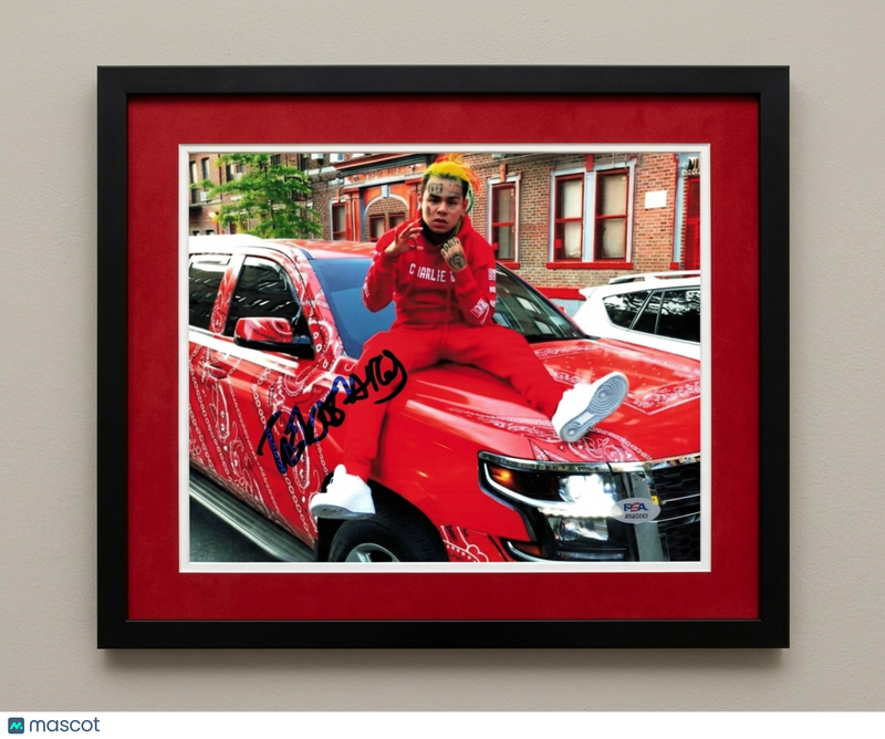 Tekashi 69 (6IX9INE) Signed Framed Photo PSA Autographed 11x14