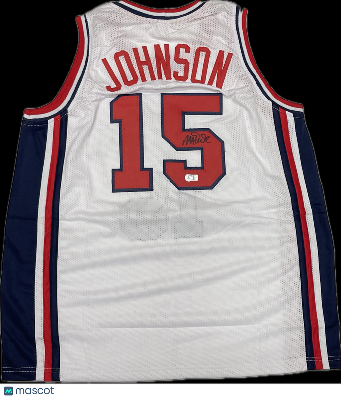 Magic Johnson Signed Jersey BAS Dream Team Autographed